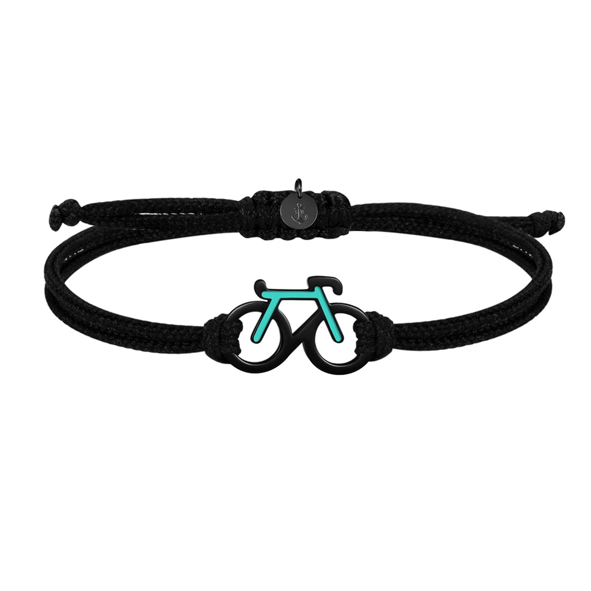 SAILBRACE Bransoletka czarna BICYCLE czarno-miętowa