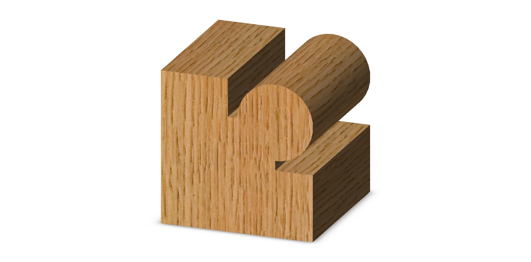 Whiteside Router Bits 3258 borde Beading Bits con 1 – 1/2 y 3/4 pulgadas de diámetro grande (longitud de corte