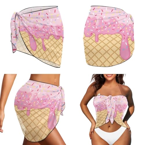 Women 3 Piece Bikini Sets High Waist Tummy Control Swimsuits with Short Cover Up Halter Bathing Suits S-XXL4