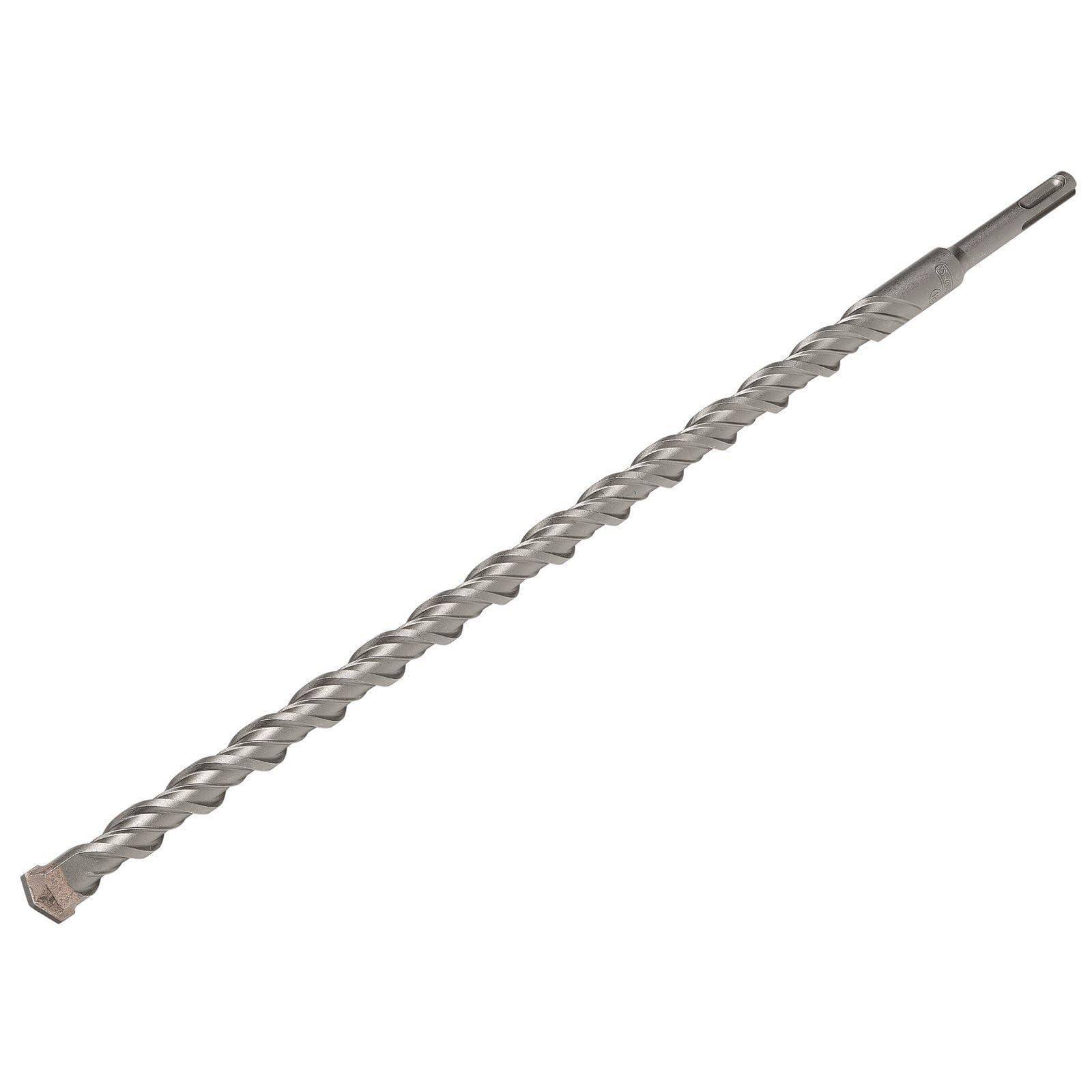 Draper SDS Plus Drill Bit, 18.0 x 450mm - 13872 - Tungsten Carbide Tip, Double Flute, for Concrete Masonry, Brick, Stone, Granite