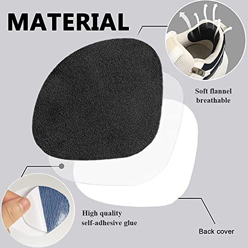 Image of 3 Pairs Shoe Repair Patches for Holes, Self-Adhesive Heel and Toe Box Hole Prevention Insert