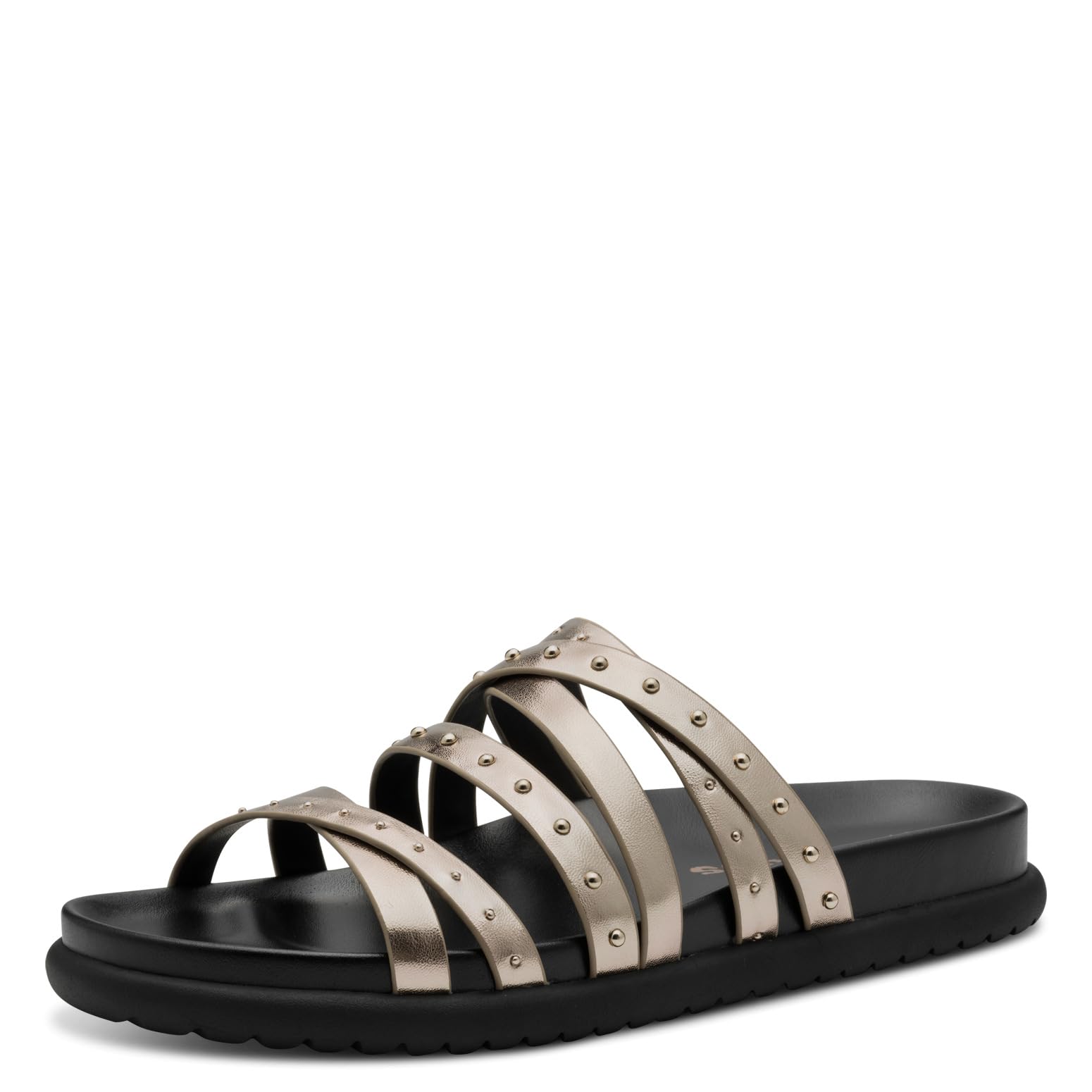 Tamaris Women's Flat Mules, metallic, 6 UK
