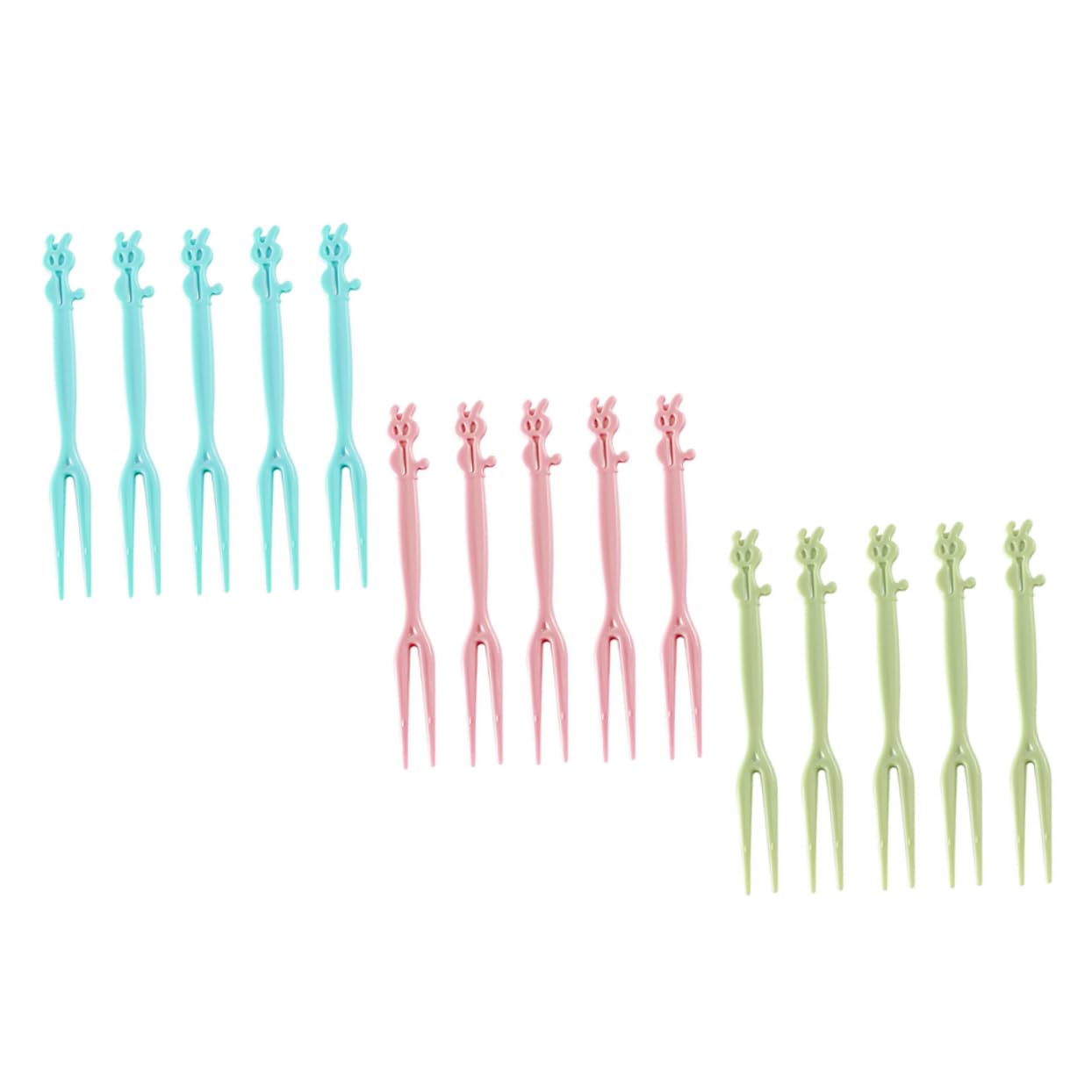 BEBEMOKO Versatile 150 Pcs Fruit Fork Set Ideal for Restaurant Desserts Appetizers and Festive Gatherings