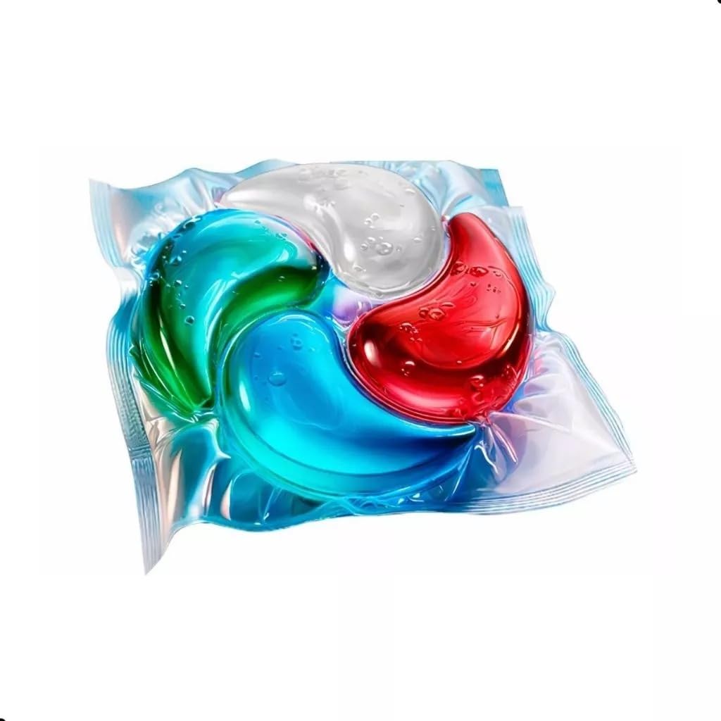 WashCaps Sabão em Cápsulas para Roupas, 16 Unidades, 353g, Aroma