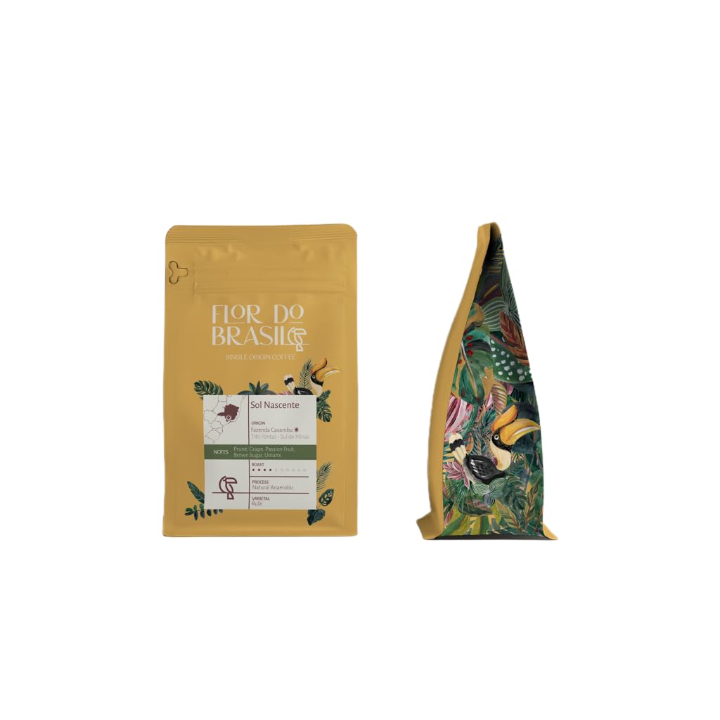 Sol Nascente, Light Roast, Single-Estate Specialty Coffee, Natural Anaerobic Process