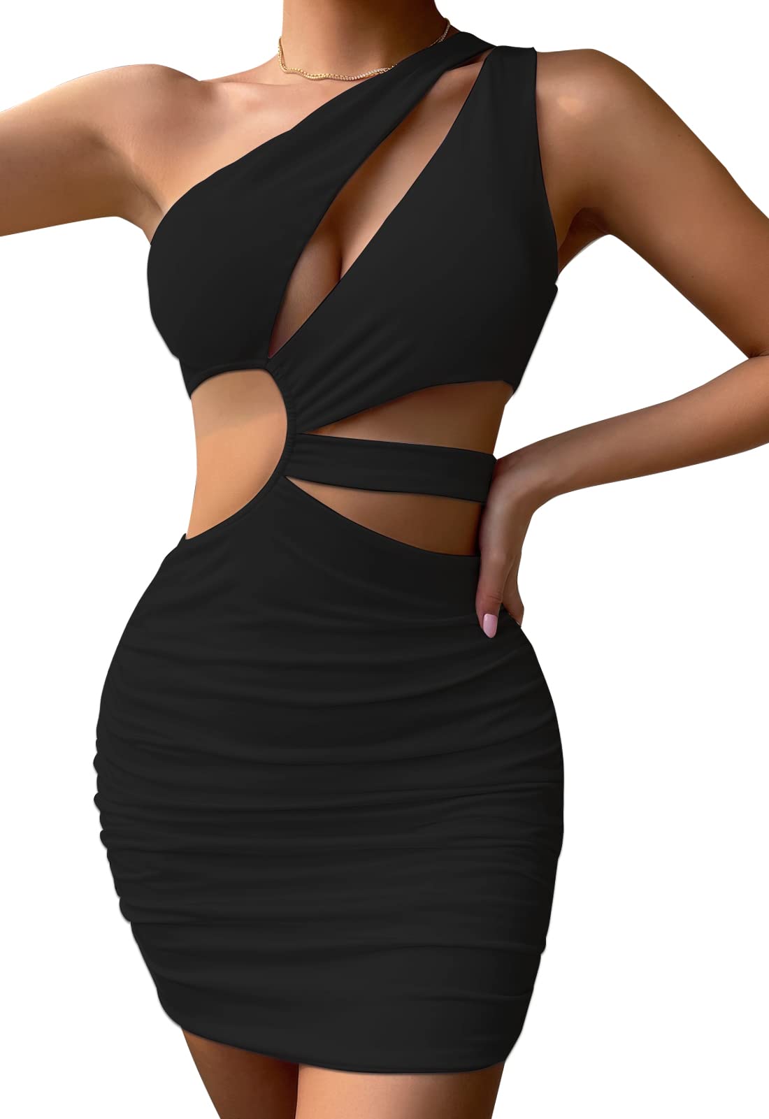 Robe Spaghetti Élégante pour Femme - Sexy, Charme, Courte, Dos Nu, Sans Manches, Bretelles - Club Dress XS S M L XL