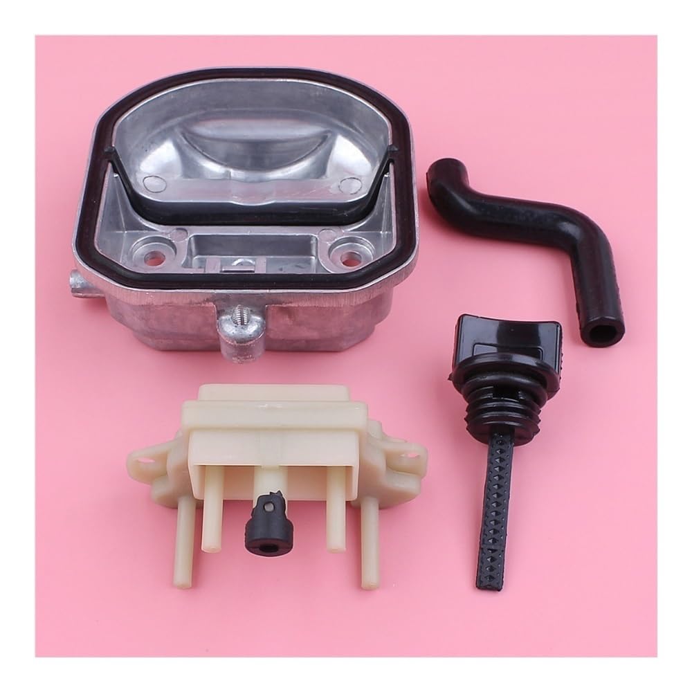 Kit de Filtro de Varilla de Nivel de Manguera de Tubo de Aceite de respiradero de Cubierta de Culata Apto for Repuesto de Motor de cortacésped GX35 GX 35