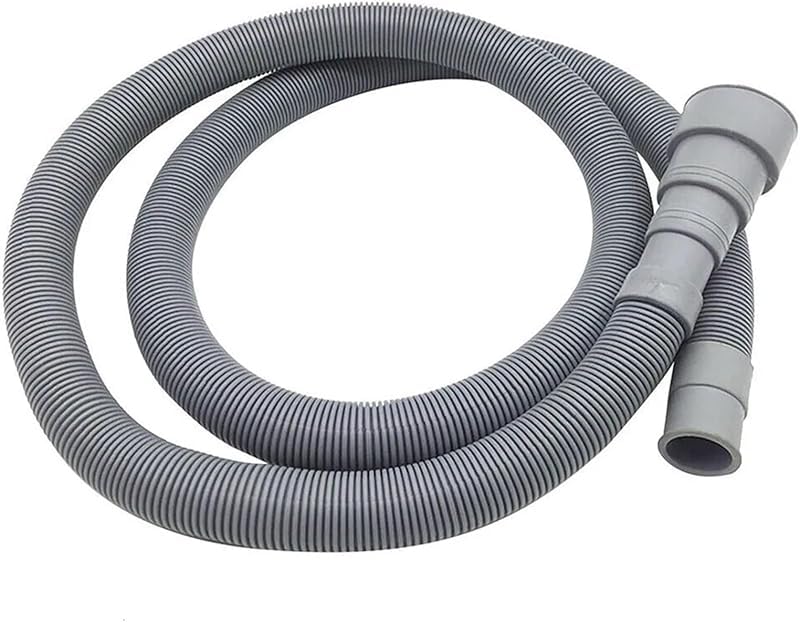 Manguera de drenaje para lavadora de 70/150/200 cm, tubo de drenaje para lavadora, manguera de desagüe de lavavajillas, tubo de extensión con abrazaderas de manguera, accesorios para lavadora (70 cm)