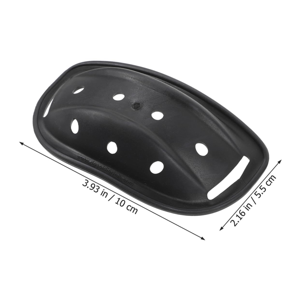 ASAKKURA 20pcs Hard Chin Support Pad for Helmets Durable Cushion for Safety Headgear Soft Protective Chin Cup for Skating and Electric Vehicle Helmets