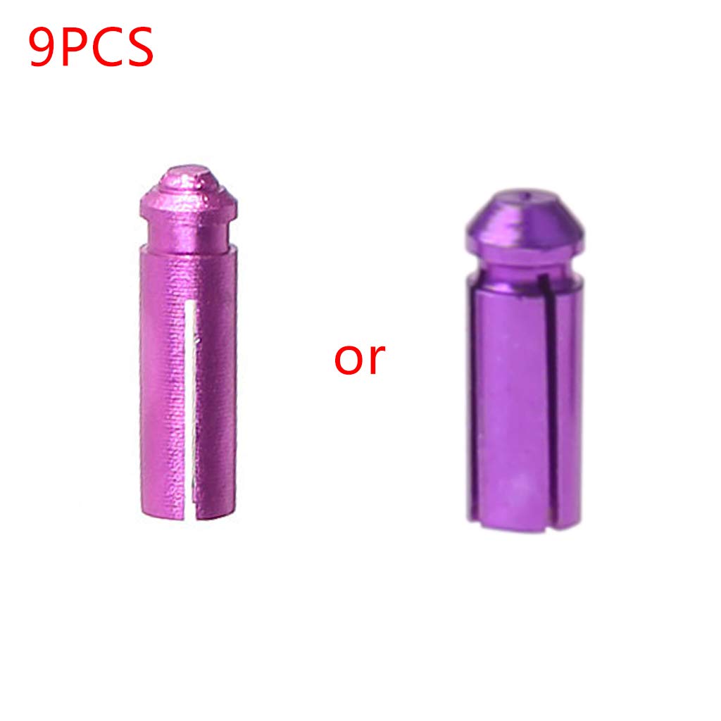 ASYWISH 9 Pieces Flight Protectors Set Pack of Metal Flight Guard Protectors for Metal and Soft Tip Darts Multi Color Shaft Rings, Black