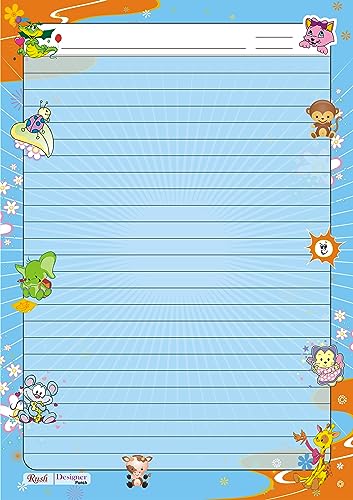 Image of Rush Rough A4 Spiral Notebook 500 Pages | Unuled Notebook | 500 Pages Notebook Plain | Pack of 1 | Spiral Register (500 Pages, Unruled (Plain))