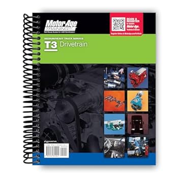 Spiral-bound ASE T3 Study Guide - Car and Light Truck Drivetrain Certification 2016 Edition Motor Age Training) Book