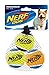 NERF Pack of 3 Balle de Tennis/Jouet Sonore pour Chien 5 cm