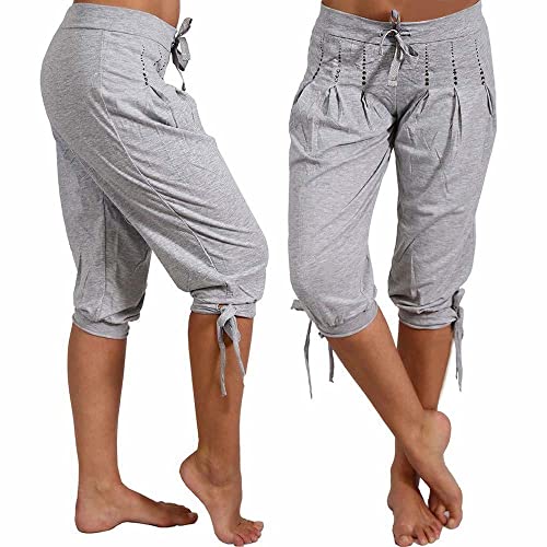 Shownicer 3/4 Pantaloni Sportivi Donna Estivi