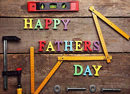 CYLYH 7x5ft Father's Day Photography Backdrop, Vinyl Material, Includes Backdrop