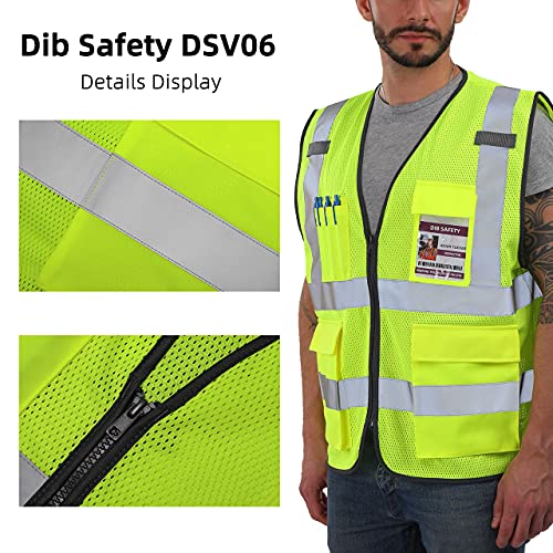 Reflective Safety Vests, High Visibility Class II Mesh Vest, Meets ANSI Standards | TICONN SHOP Reflective Safety Vests, High Visibility Class II Mesh Vest, Meets ANSI Standards | TICONN SHOP