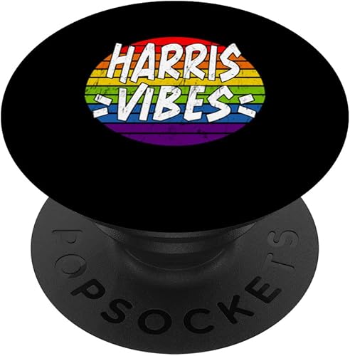 Harris Vibes Matching Squad Family Reunion Last Name PopSockets Swappable PopGrip