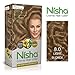 Nisha Cream Blonde Hair Color, Permanent Hair Dye - 8.0 Light Blonde Pack of 1
