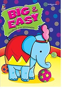 Paperback Big & Easy Coloring for Beginners Book