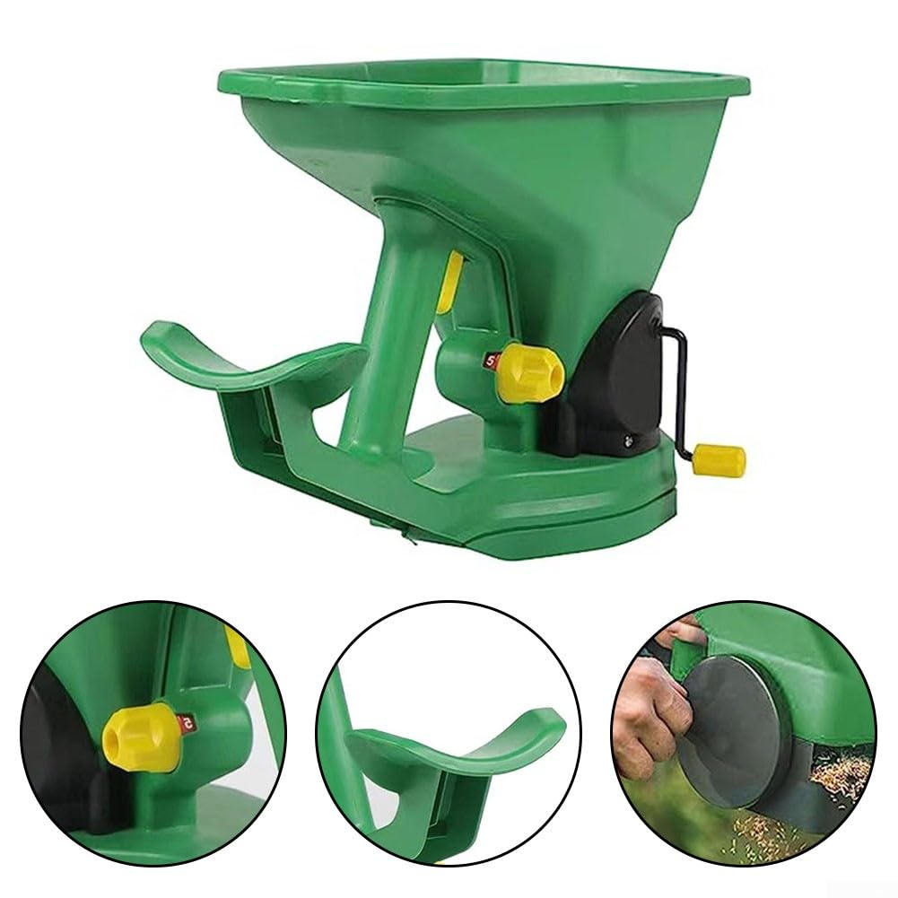 HpLive Épandeur manuel universel Épandeur portable pour l'horticulture Épandeur manuel pour engrais