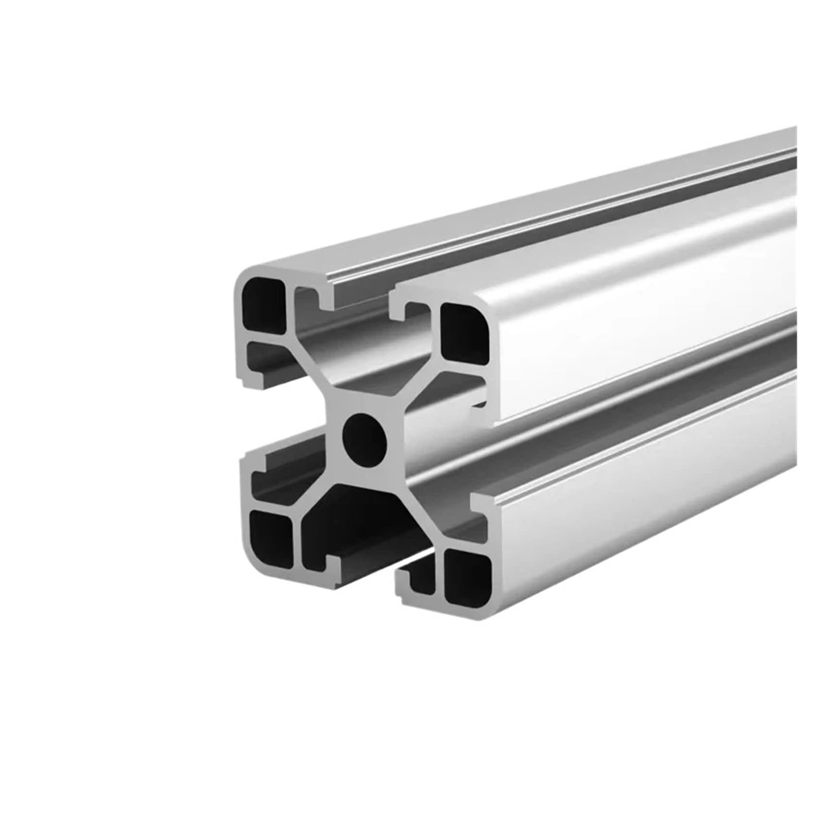 Riel lineal extrusionado 2040 de 550 mm ranura en T para proyectos CNC
