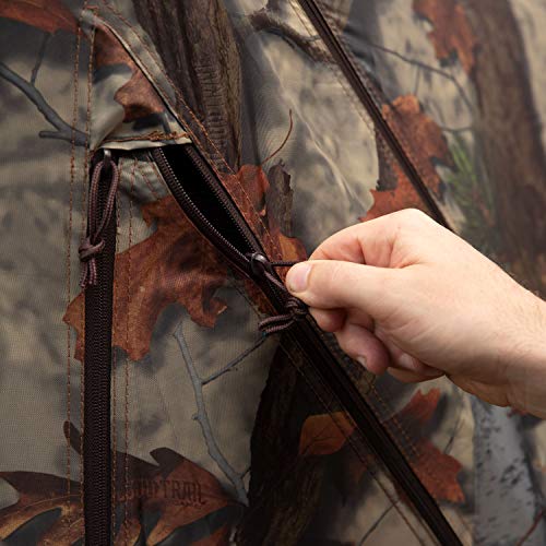 Barronett Blinds Prowler 300, Portable Hunting Blind, Tall Hub Blind, Shoot While Standing, Lightweight, 2-Person, Bloodtrail Woodland, 80” x 75” x 75”, PR300BT - Thumbnail 6