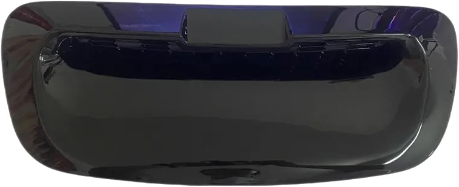 Compatible with Mini Cooper S R56 R55 R57 Front Air Hood Front Engine Bonnets Hood Vent Scoop Air Outlet Cover Trim(Carbon Look)