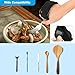 Beautyflier Universal Cuff Utensil Holder Strap for Hand Grip, Adaptive Eating Utensil Aids Spoon Fork Holder Strip, for Parkinson and Weak Grip Patient Disabled (Not Included Utensil)