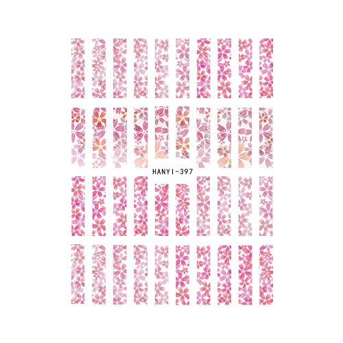 ネイルシール 桜ラインシール 花柄 フラワーアート 桜 八重桜 さくら チェリーブロッサム 春