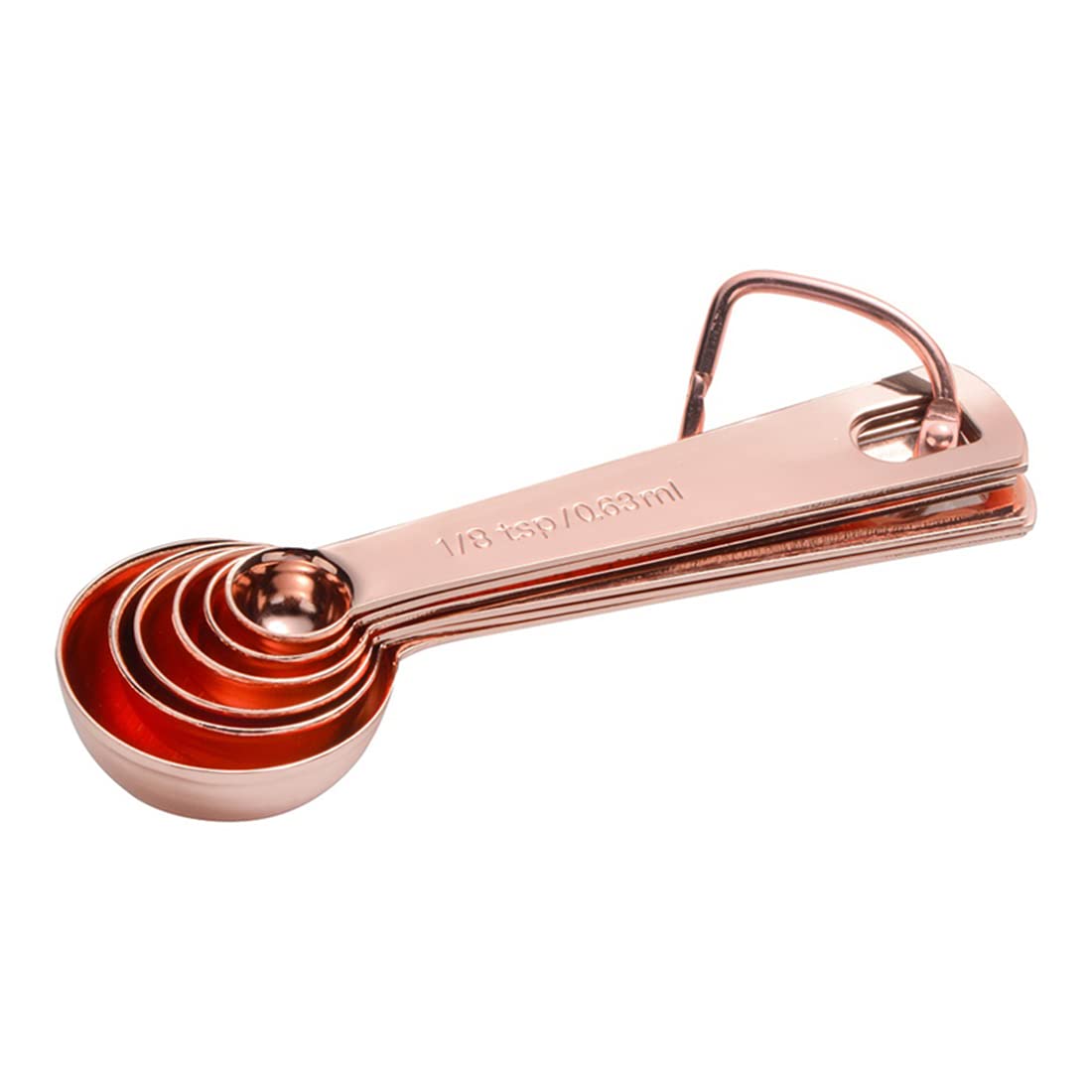 Set di 4 cucchiai dosatori Appetito in acciaio inox, resistenti alla corrosione