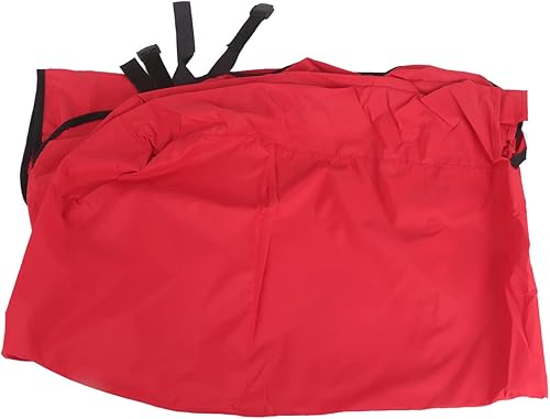 Oumefar Funda de asiento impermeable y ligera para jardín para patio (rojo)