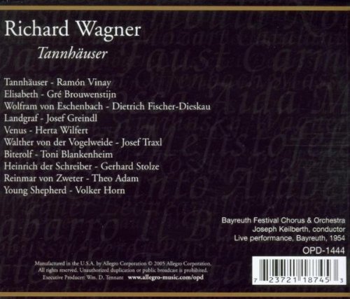 Miniatura 2 de Wagner Tannhauser