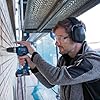 Bosch Professional 18V System Akku Schlagbohrschrauber GSB 18V-45 (Drehzahl 1.900 min⁻¹, inkl. 2x 2.0Ah Akku, GAL 18V-20, L-BOXX)