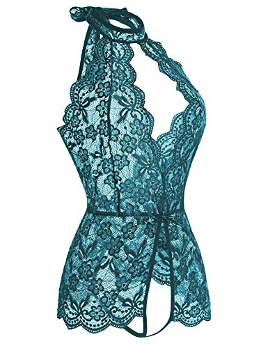 Image of Ababoon Women One Piece Lingerie Lace Sexy Baby Dolls Teddy Sleepwear