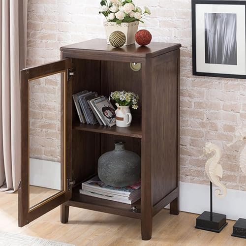 Soporte para botellas de vino con puerta de vidrio miniatura 2