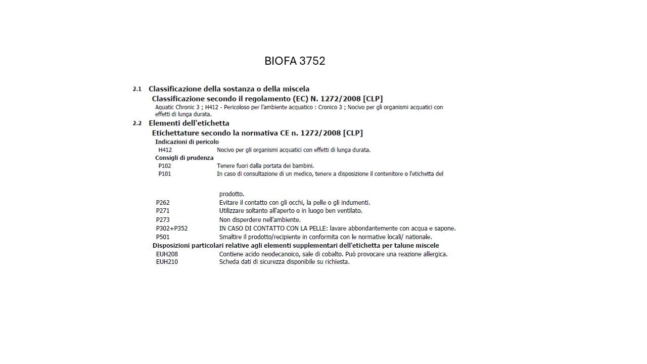 BIOFA 3752 Olio naturale universale per l' arredo in legno esterno incolore 1 lt