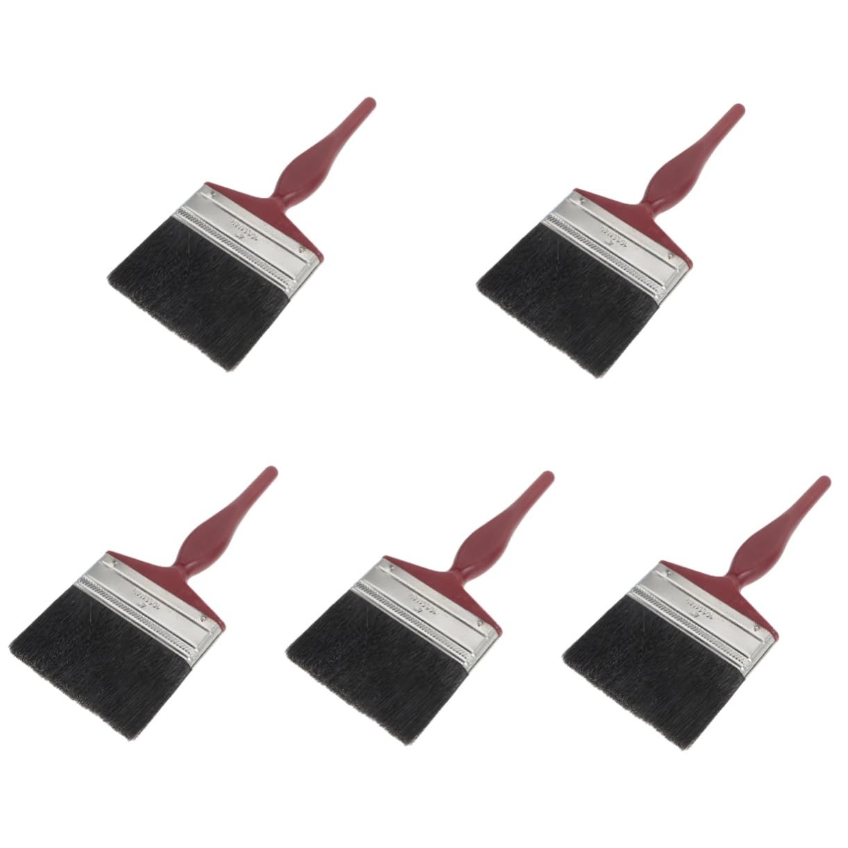 Pinceau à peindre ergonomique jojofuny lot de 5 brosses pour clôture et mur