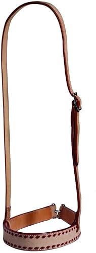 PC Latigo Buckstitch Elvis ROUG Tiedown Noseband