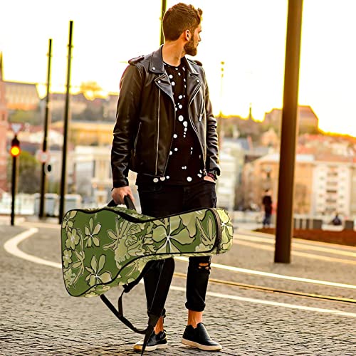 Housse imperméable pour guitare acoustique avec double bandoulière et poche Motif cactus et coucher de soleil… - Les Beatles, Paul McCartney, John Lennon, RIngo Starr, George Harrison Housse imperméable pour guitare acoustique avec double bandoulière et poche Motif cactus et coucher de soleil… – Image 7