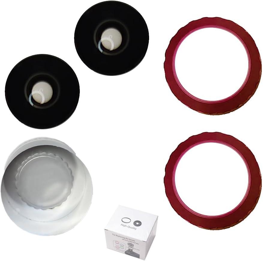 Koulele HD Optical Replacement Lens for Insta360 X4 Air, Wide Angle, Compatible with 360 X4 Air, Repair Part (Purple1pic)
