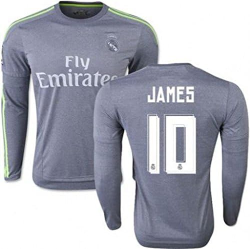 James Rodriguez #10 Real Madrid CF Jersey 2015-16 Away & Home Jersey Soccer Jersey