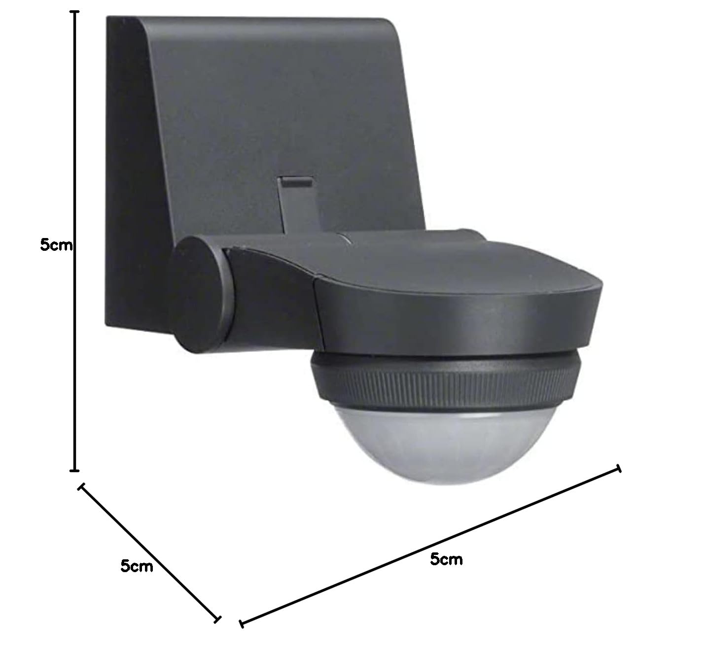 Detector MOV. 360º, superficie,Antracita