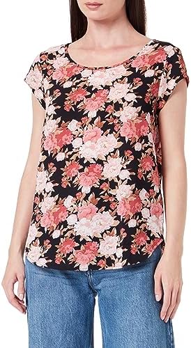 ONLY Women’s Onlnova Lux S/S Top AOP Ptm T-Shirt