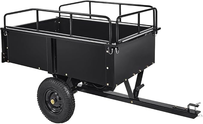 MotoAlliance Impact ATV/UTV Heavy Duty Utility Cart Cargo Trailer