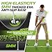 Golfguru Golf Mat 5x4ft-16mm Thickened Dual Turf Golf Hitting Mat with Alignment Aid, Dense Elite Mats Practice Outdoor Indoor, Chipping Training Matt for Backyard Garage Driving Simulators