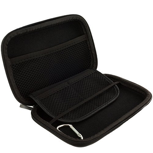 Black EVA Skin Carry Hard Bag Pouch Case Cover for Nintendo 3DS XL