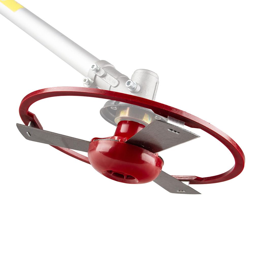 IMJ-Global Lama per Decespugliatore | Lunghezza Lama 85 mm| Larghezza Lama 37-49 mm | con Protezione Ø250mm