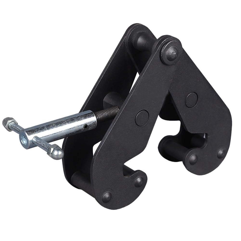 I-Trägerklemme. Schwerlast-Trägerklemme for Stahlträger. Schiene Mit Einstellbarer Breite. Tragfähigkeit Von 1 Tonne Bis 5 Tonnen. Ideal for Heben Und Transportieren Von H-Trägern Und I-Trägern(YC-5T)