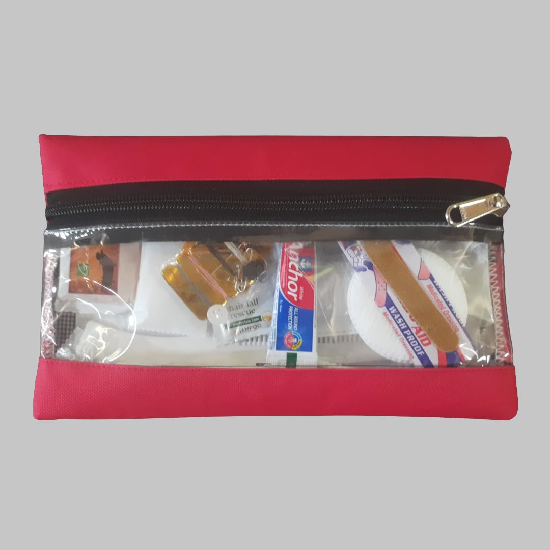 Zicniccom Toiletries Kit – Set of 10 , for Hotels,homestays,guest houses Eco-Friendly Amenities for Small Luxury Hotels, Boutique Hotels, Lodges, Hospitals, Travelers, and Wedding Guests.PACKED IN POLYESTER POUCH 8X 5 INCH-image-21