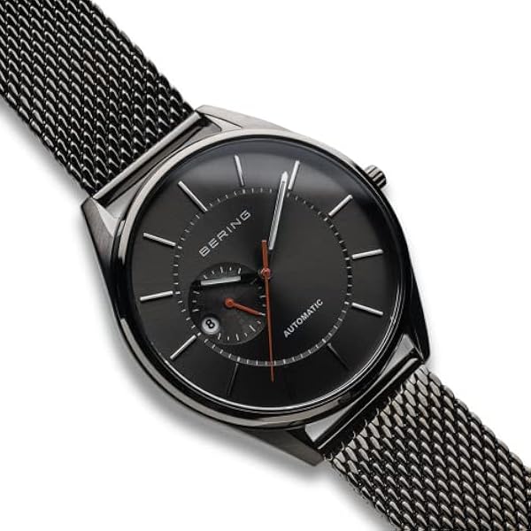 BERING herr analog automatisk klocka med rostfritt stål armband 16243–377